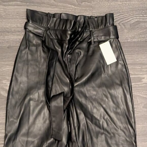 12 THOMPSON Leather Jeans - Picture 5 of 5